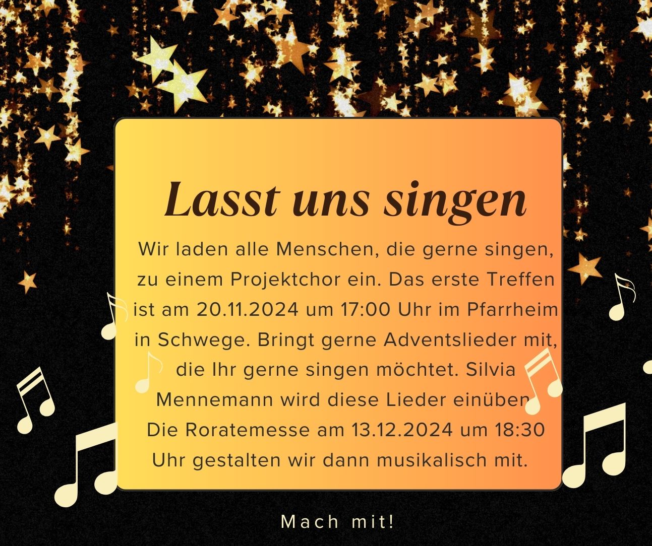 Singen macht Spaß, Singen tut gut