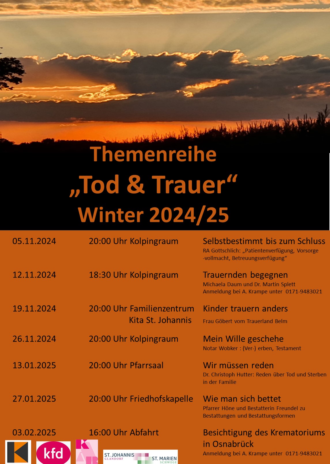 Themenreihe Tod & Trauer